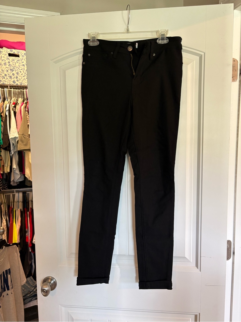 Black Women's YMI stretch pants